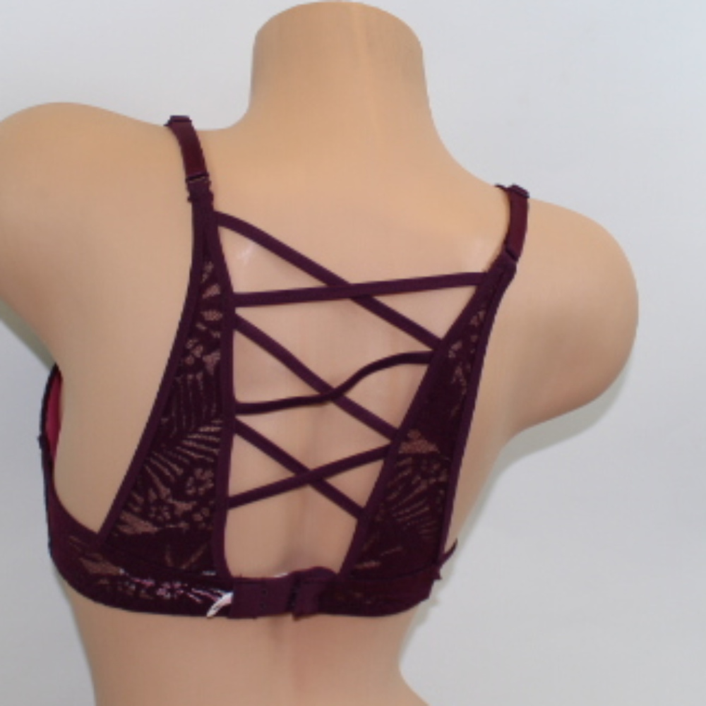 🌻*930 PINK Victoria's Secret bralette XS - Picture 2 of 2